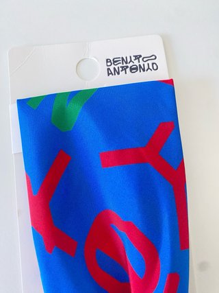 Bandana Azul Bad Bunny Zara