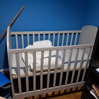 Cuna evolutiva IKEA + chichonera