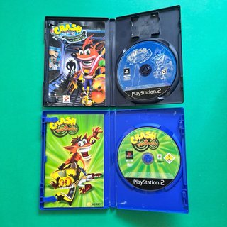 Crash Bandicoot Venganza Cortex y twinsanity PS2