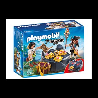 Playmobil 6683 Escondite del Tesoro Pirata