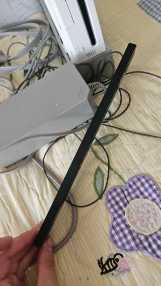 Nintendo Wii Consola Blancac con soporte gris