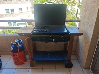 Barbacoa Gas + Bombona - Buen Estado
