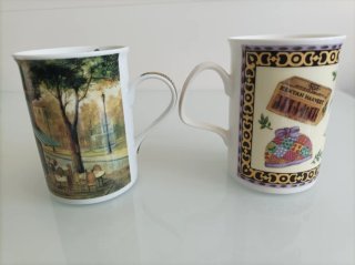Jarras de porcelana inglesa