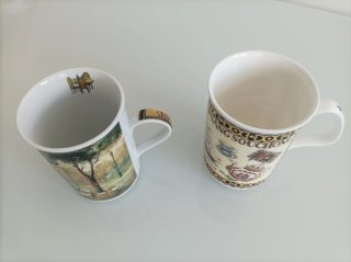 Jarras de porcelana inglesa