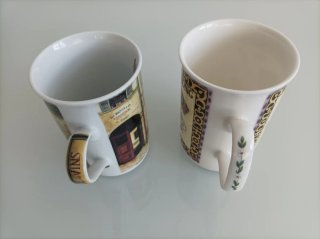 Jarras de porcelana inglesa