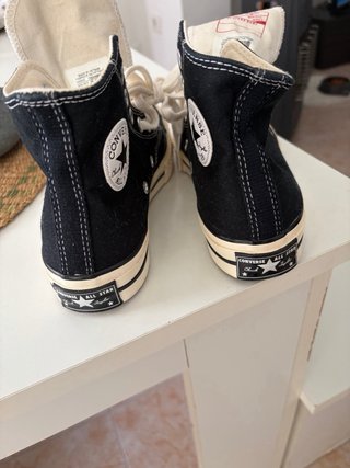 Converse Chuck Taylor All Star Hi Negras Talla 36