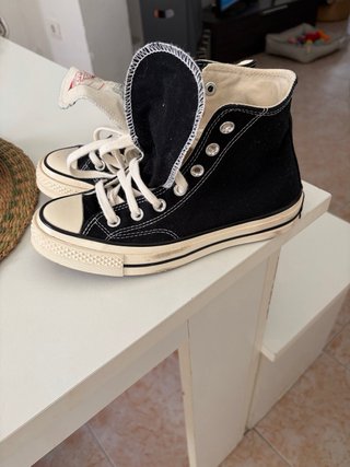 Converse Chuck Taylor All Star Hi Negras Talla 36