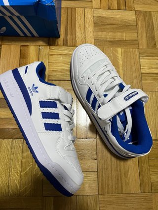 Adidas Forum Blancas y Azules - Nuevas