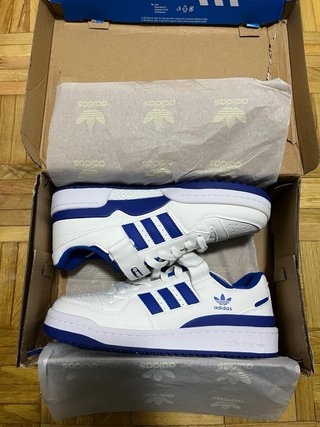 Adidas Forum Blancas y Azules - Nuevas