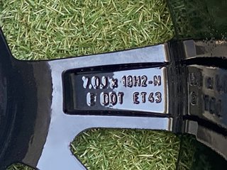 Llantas Originales Audi 18" - Impolutas, Buje 57,1