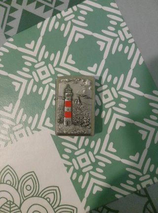 Accendino Zippo Originale Faro e Barca