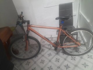 Bicicleta con cambios Shimano