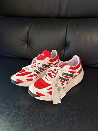 Zapatillas Adidas Adizero Rojas y Blancas
