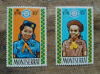 Montserrat Francobolli Scoutismo 1970-79 MNH
