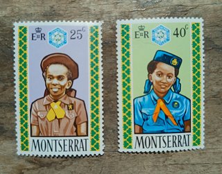 Montserrat Francobolli Scoutismo 1970-79 MNH