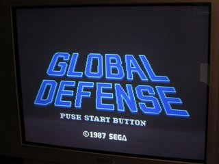 Global Defense Sega Master System completo