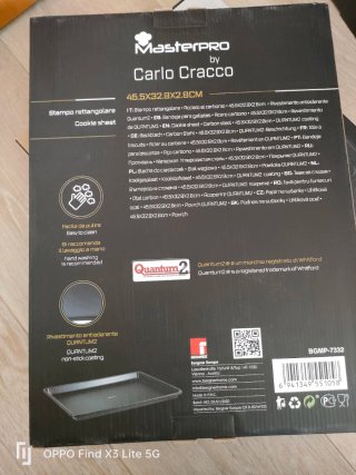 MasterPRO Stampo Rettangolare Carlo Cracco