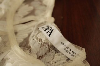 Blusa Zara Blanca