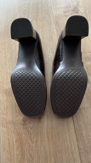 Zapatos Mysoft Marrones Tacón