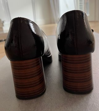 Zapatos Mysoft Marrones Tacón