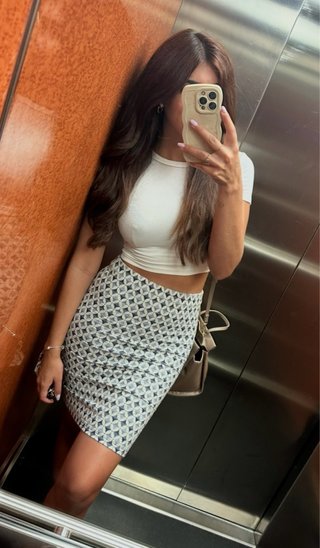 Falda tubo Zara