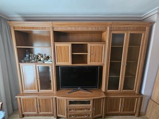 Mueble de salón de madera
