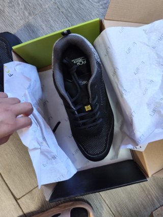 Zapatos de seguridad FORLI negros y grises