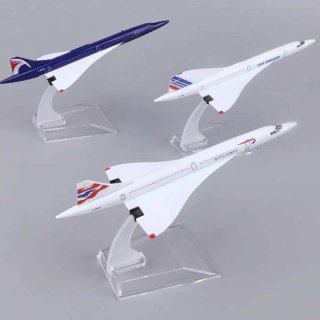 3 Aviones Concorde Modelo Coleccionista