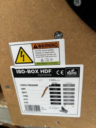 ISO-BOX HDF Cyclone Extractor