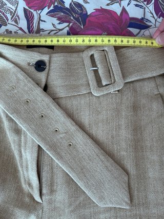 Pantalón lino Massimo Dutti