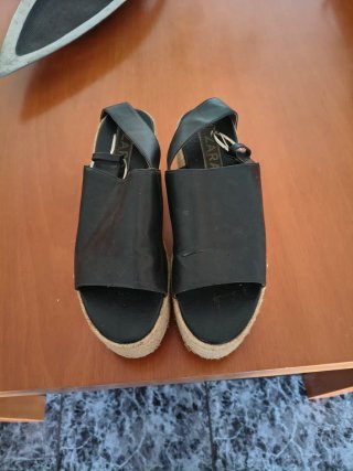Zapatos Zara Plataforma Esparto