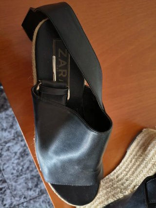 Zapatos Zara Plataforma Esparto