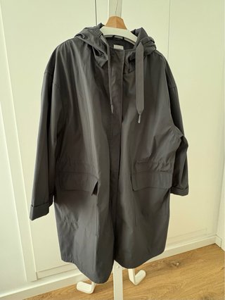 Parka gris mujer talla 5XL