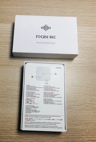 FOCASE REC CR1 - Grabadora Inteligente IA