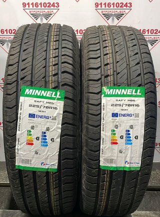 225 70 16 H MINNELL RUEDA NUEVA YA MONTADA