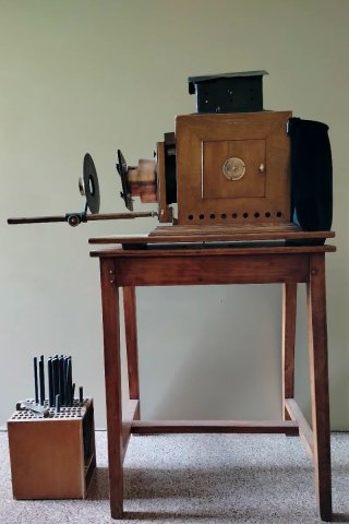 Linterna mágica año 1880