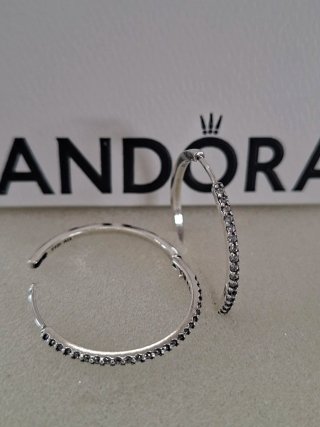 Orecchini Pandora Cerchio Sparkling 294650C01 ZYQ