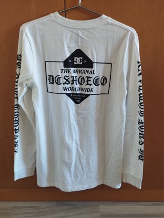 Camiseta manga larga DC Shoes Blanca
