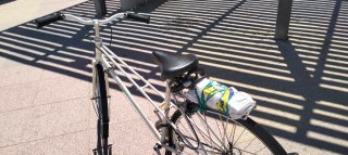 Bicicleta de paseo marca G.A.C. color blanca,