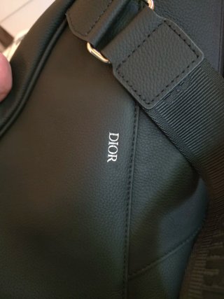 Borsa a spalla nera Dior