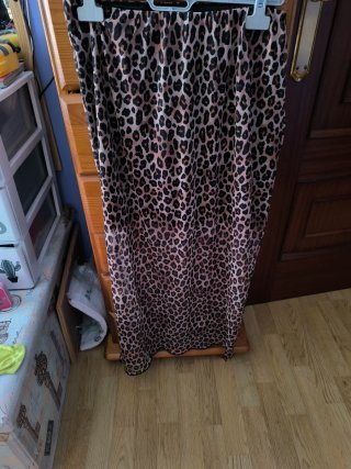 Falda larga animal print