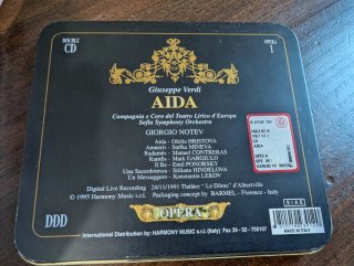 AIDA Giuseppe Verdi - Cofanetto 2 CD Opera