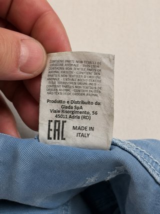 Jacob Cohen Bermuda Lino T36 Azul
