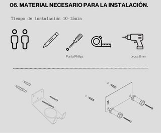 Soporte de pared para bicicleta