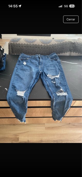 Pantalón vaquero Roto Talla XXL
