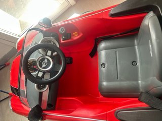 Coche Eléctrico Infantil Mini Cooper S Rojo