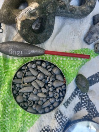 Lotes de pesca variados