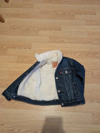 Chaqueta Levis vaquera forrada niño 24M