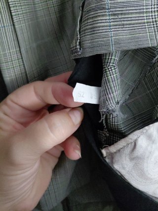 Traje chaqueta gris