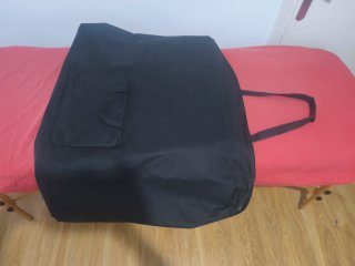 Camilla masajes plegable, 195cm  largo+funda (30€)